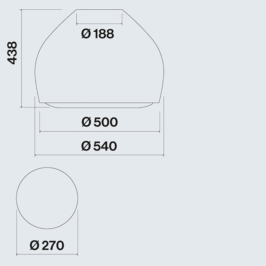 additioanl image for  Falmec Hood Island Sophie Anthracit 54cm 