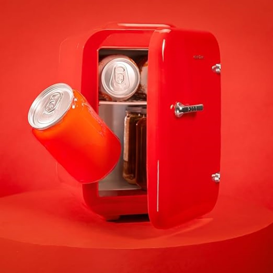 additioanl image for  Cecotec Fridge Bolero Mini Red 4L 