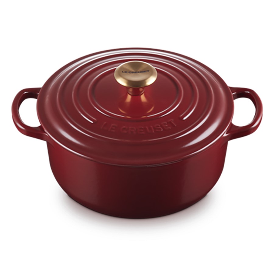 additioanl image for  Le Creuset Round Casserole Garnet 20 cm 
