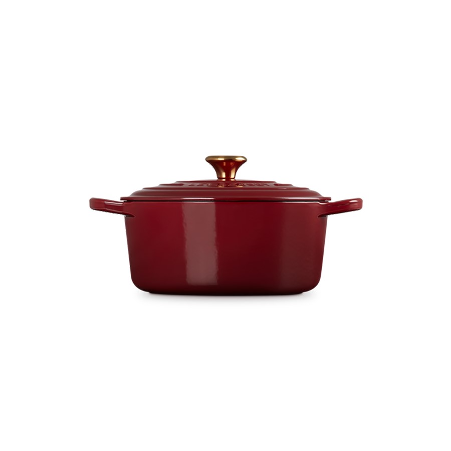 additioanl image for  Le Creuset Round Casserole Garnet 22 cm 