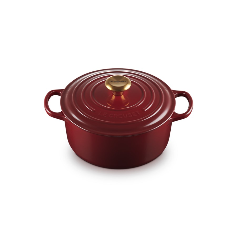 additioanl image for  Le Creuset Round Casserole Garnet 24 cm 