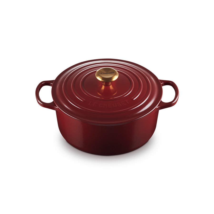 additioanl image for  Le Creuset Round Casserole Garnet 26 cm 