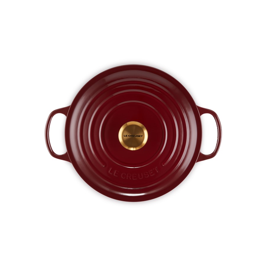 additioanl image for  Le Creuset Round Casserole Garnet 26 cm 