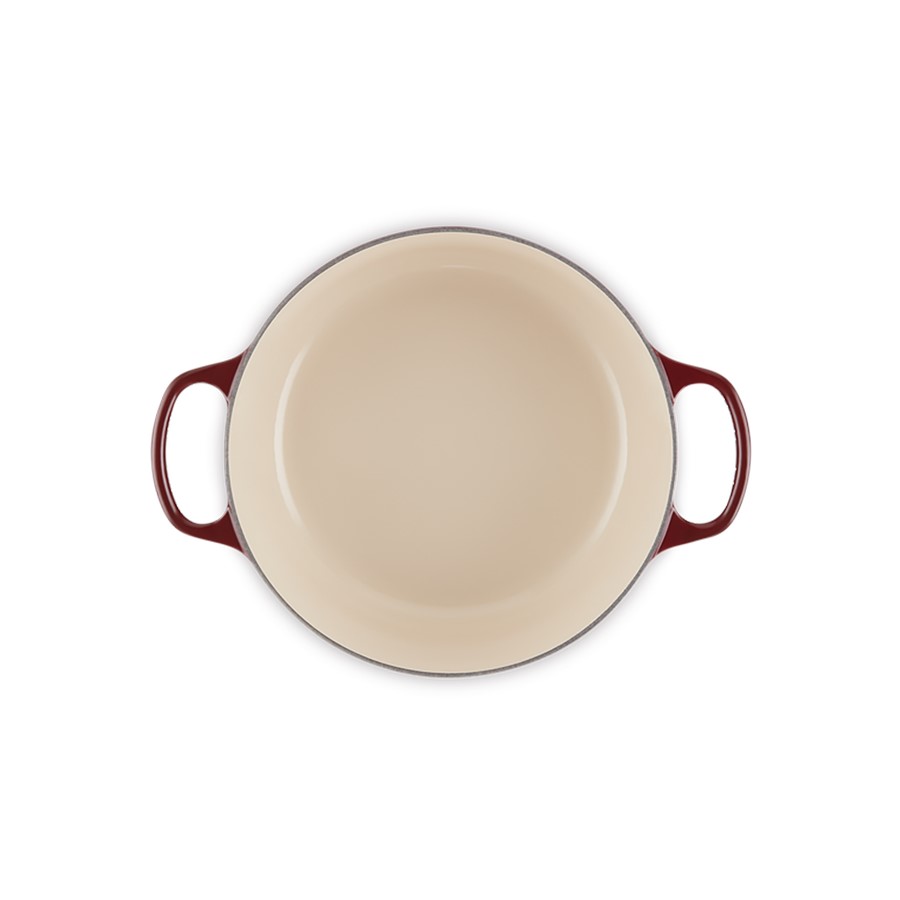 additioanl image for  Le Creuset Round Casserole Garnet 26 cm 