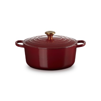 additioanl image for  Le Creuset Round Casserole Garnet 28 cm 