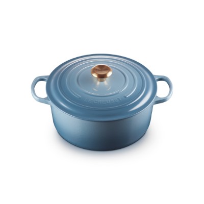 additioanl image for  Le Creuset Rd. Casserole Chambray 28 cm 