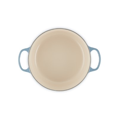 additioanl image for  Le Creuset Rd. Casserole Chambray 28 cm 