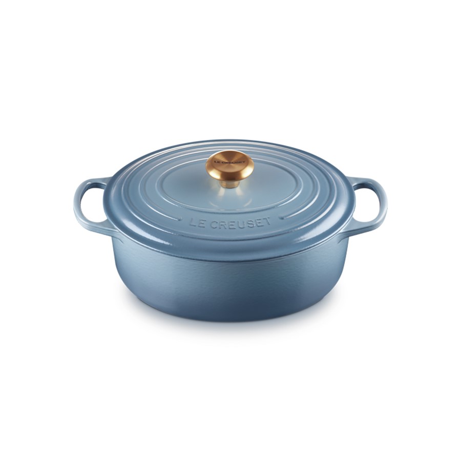 additioanl image for  Le Creuset Oval Casserole Chambray 29 cm 