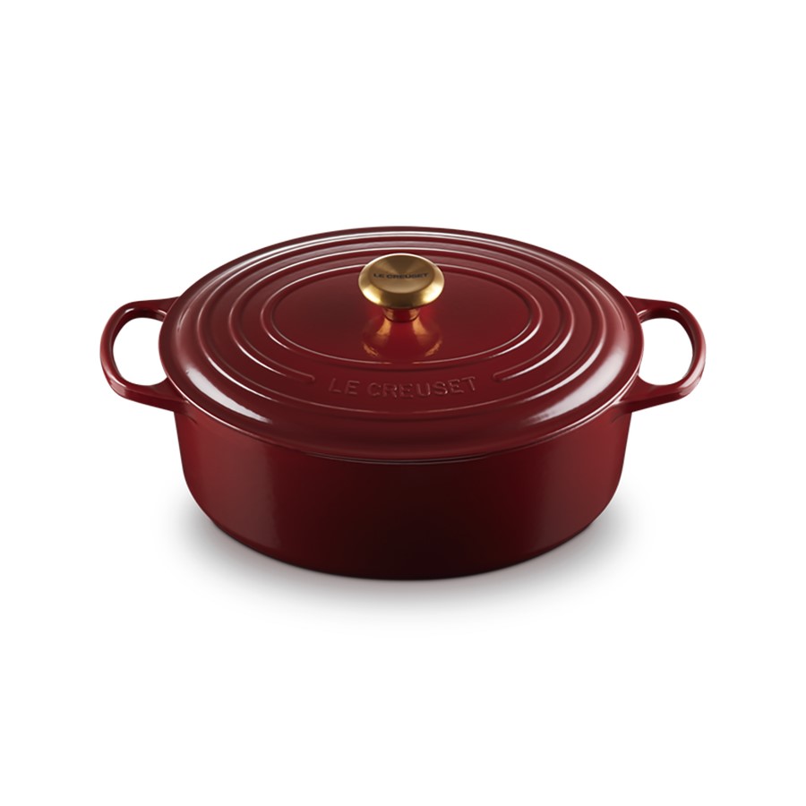 additioanl image for  Le Creuset Oval Casserole Garnet 31 cm 