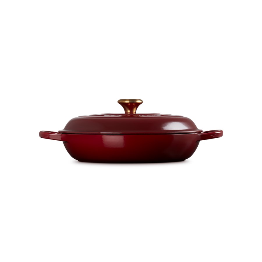 additioanl image for  Le Creuset Shallow Casserole Garnet 30cm 