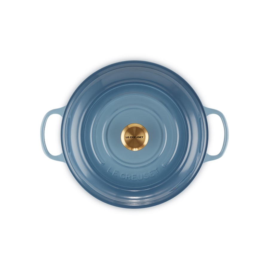 additioanl image for  Le Creuset Low Casserole Chambray 30 cm 