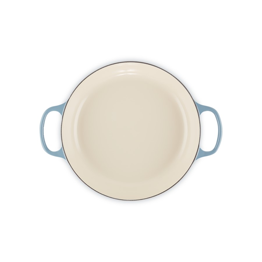 additioanl image for  Le Creuset Low Casserole Chambray 30 cm 