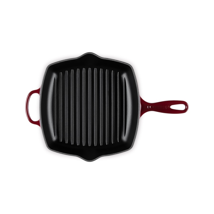 additioanl image for  Le Creuset Sq Skillet Grill Garnet 26 cm 
