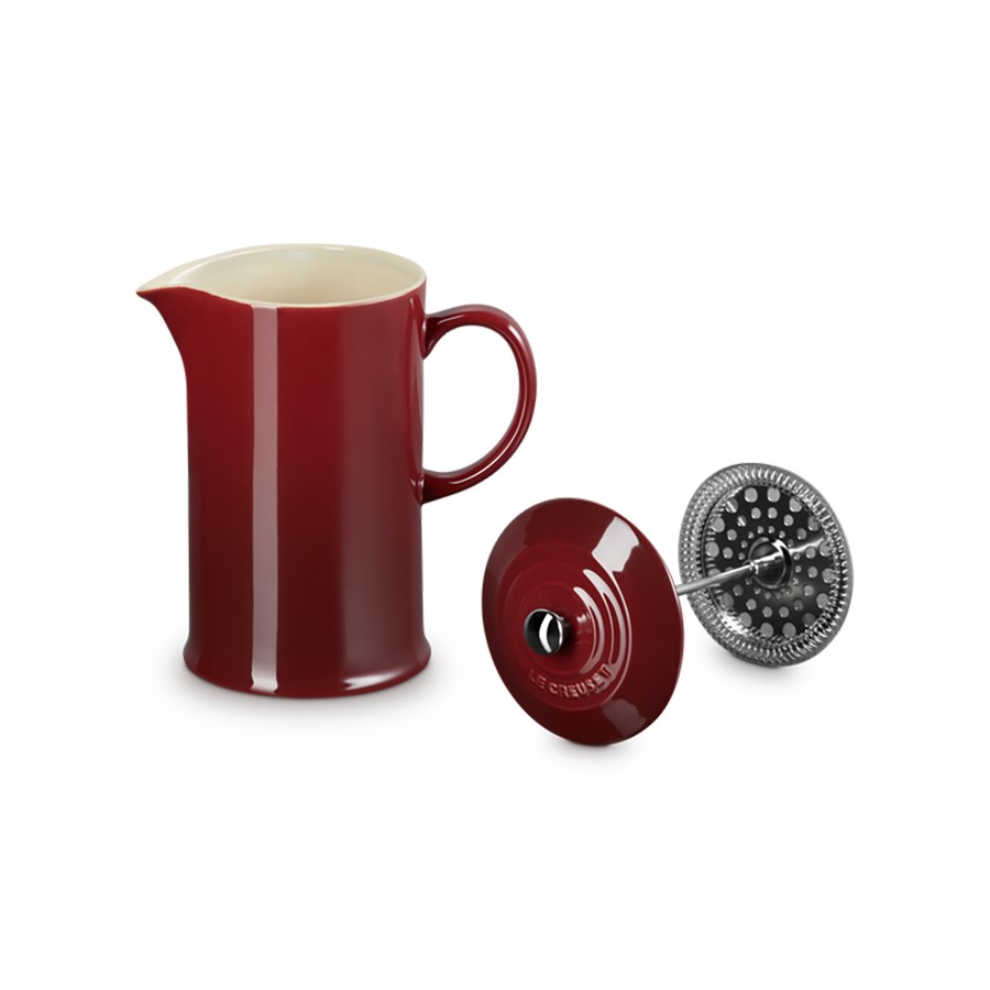additioanl image for  Le Creuset Coffee Pot & Press Garnet 1L 
