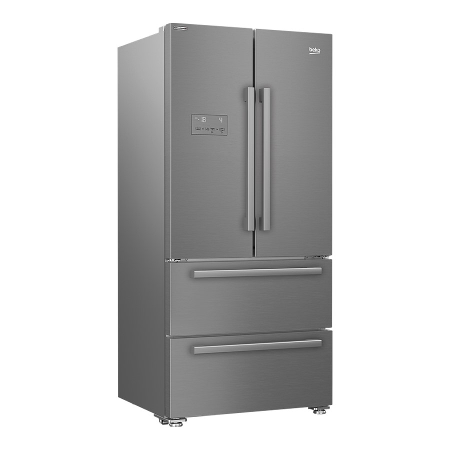 additioanl image for  Beko Fridge French Drawers S/Steel 