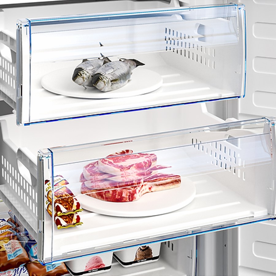 additioanl image for  Beko Larder Freezer White 