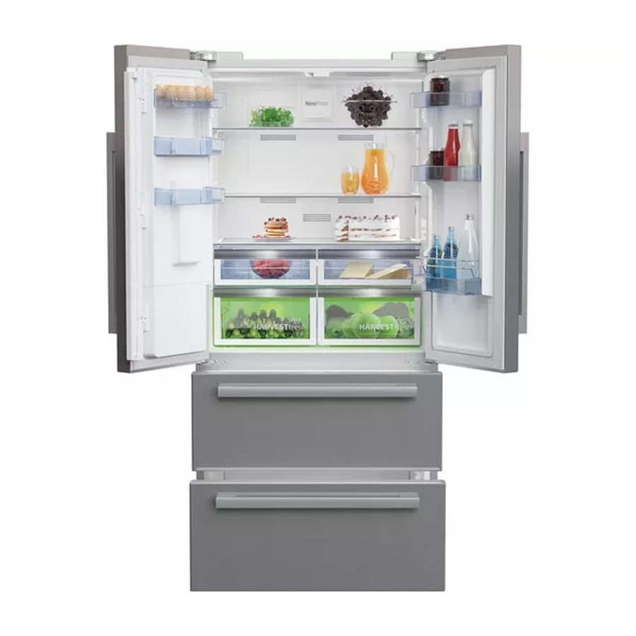 additioanl image for  Beko French Style Fridge Freezer 