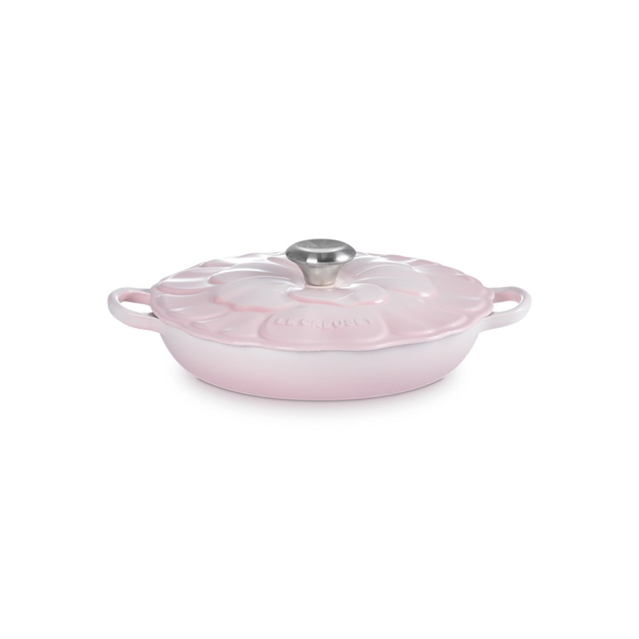 additioanl image for  Le Creuset Round Sign. Shell Pink 26 cm 
