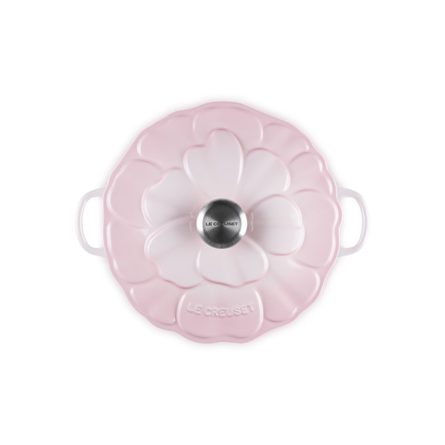 additioanl image for  Le Creuset Round Sign. Shell Pink 26 cm 