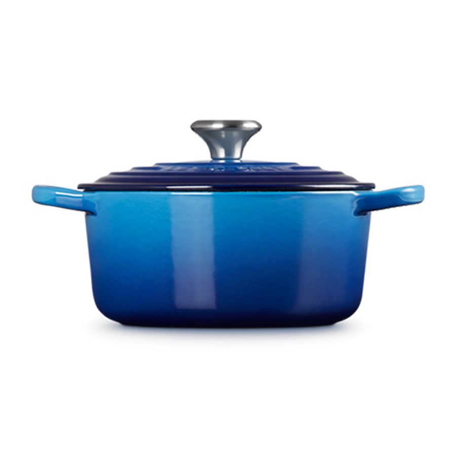 additioanl image for  Le Creuset Round Casserole Az.Blue 18 cm 