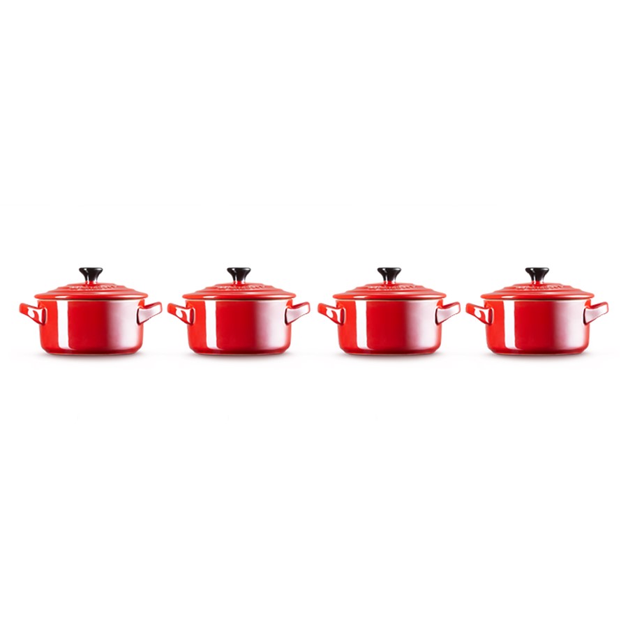 additioanl image for  Le Creuset Rd.4 Mini Cocotte Cerise 10cm 