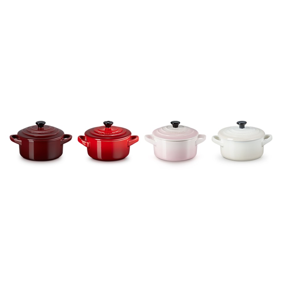 additioanl image for  Le Creuset Round 4 Mini Cocottes 10 cm 