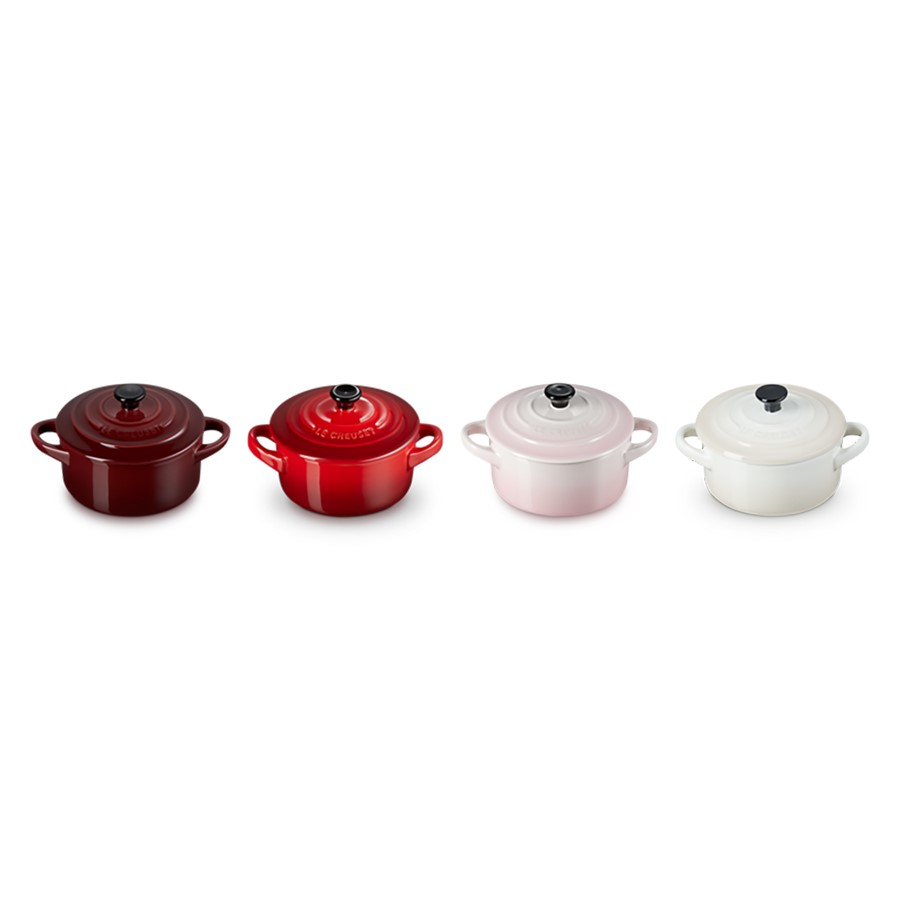 additioanl image for  Le Creuset Round 4 Mini Cocottes 10 cm 