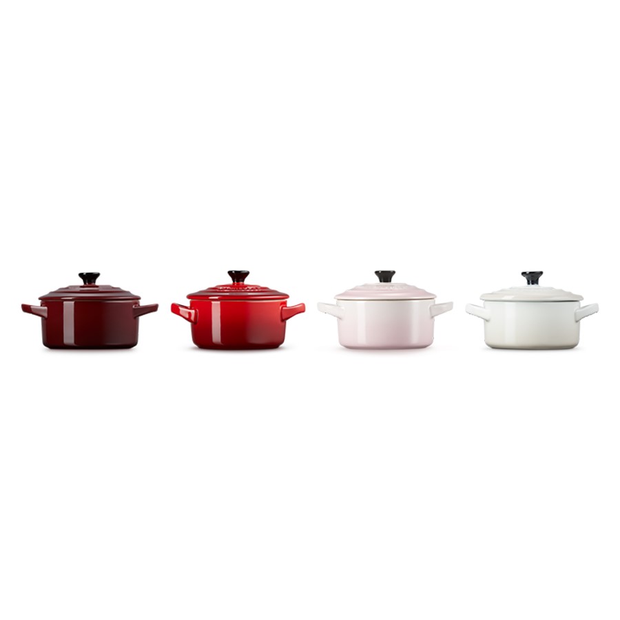 additioanl image for  Le Creuset Round 4 Mini Cocottes 10 cm 