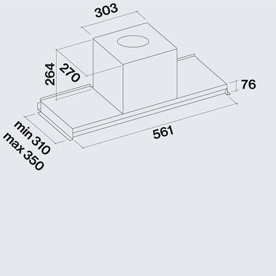additioanl image for  Falmec Hood Virgola Evolution S/S 60 cm 