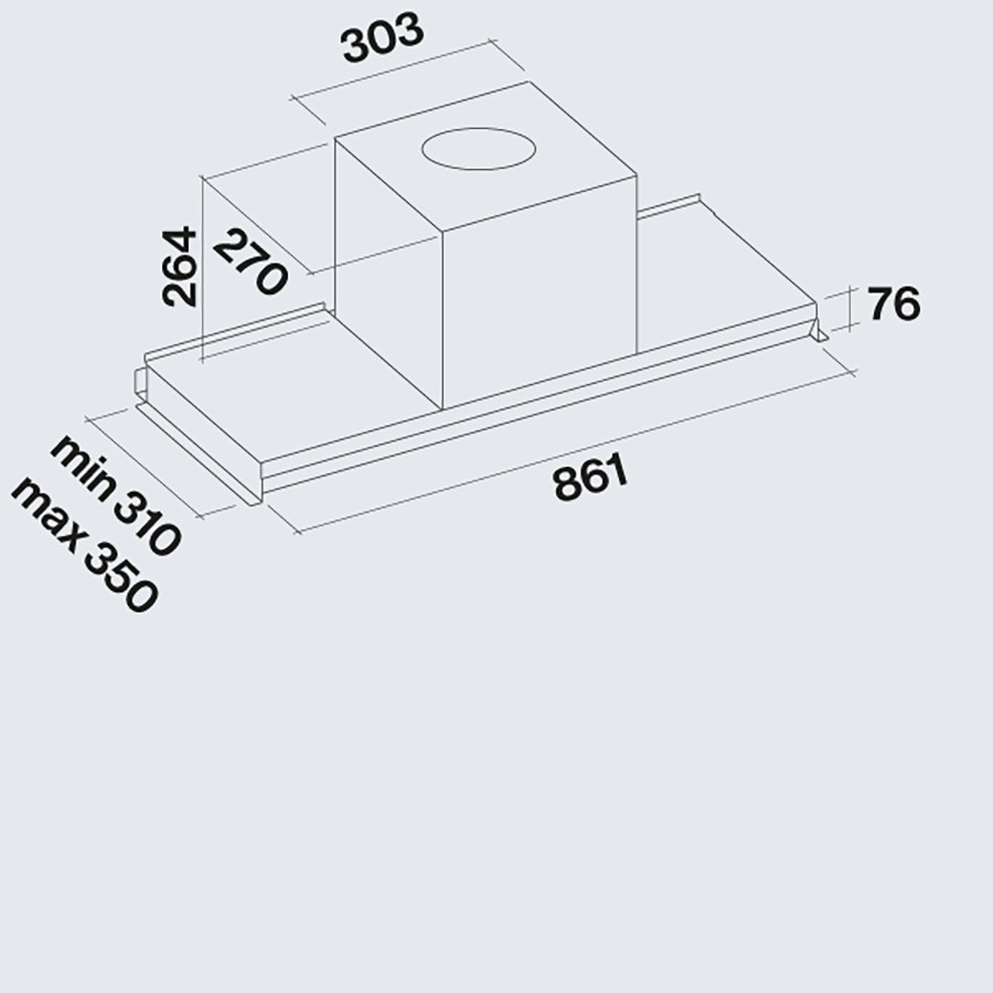 additioanl image for  Falmec Hood Virgola Evolution S/S 90 cm 