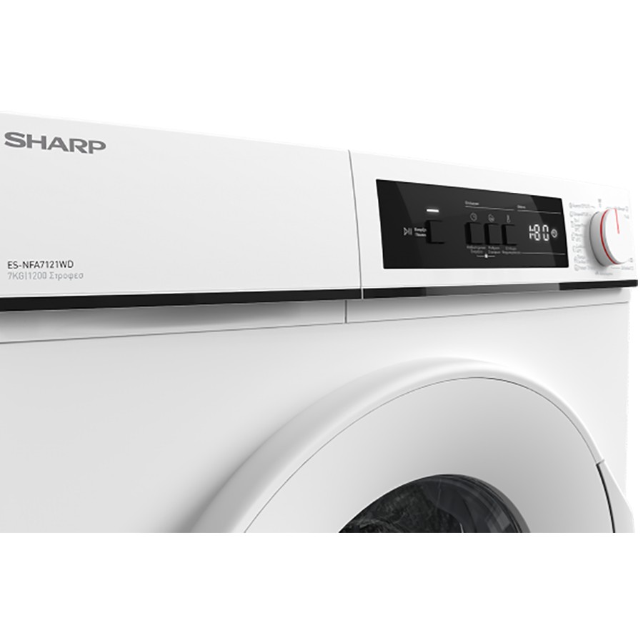 additioanl image for  Sharp 7 Kg Washing Machine 1200 rpm 