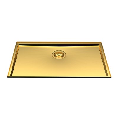 additioanl image for  Foster Sink Phantom Base Gold S/S 74x43 