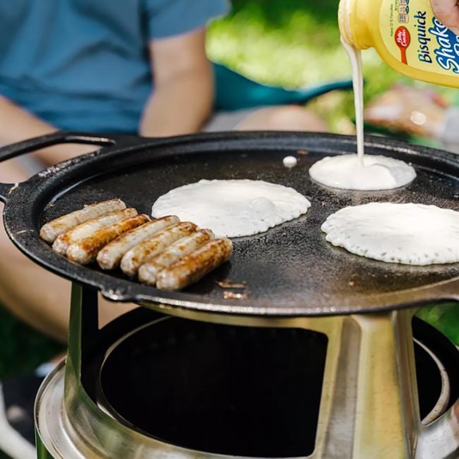 additioanl image for  Solostove Ranger Cast Iron Griddle Top 
