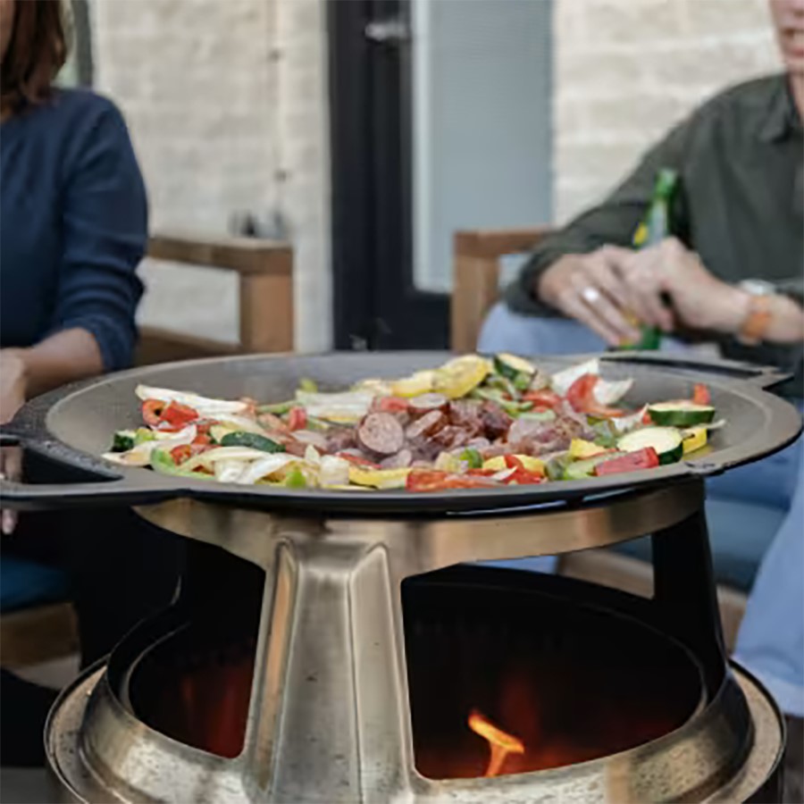 additioanl image for  Solostove Ranger Cast Iron Wok Top 
