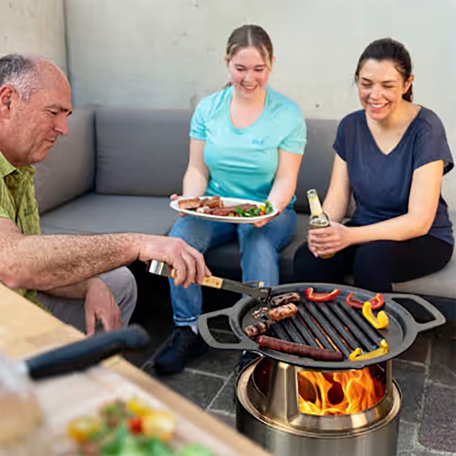 additioanl image for  Solostove Ranger Cast(I) Grill Top+Adptr 