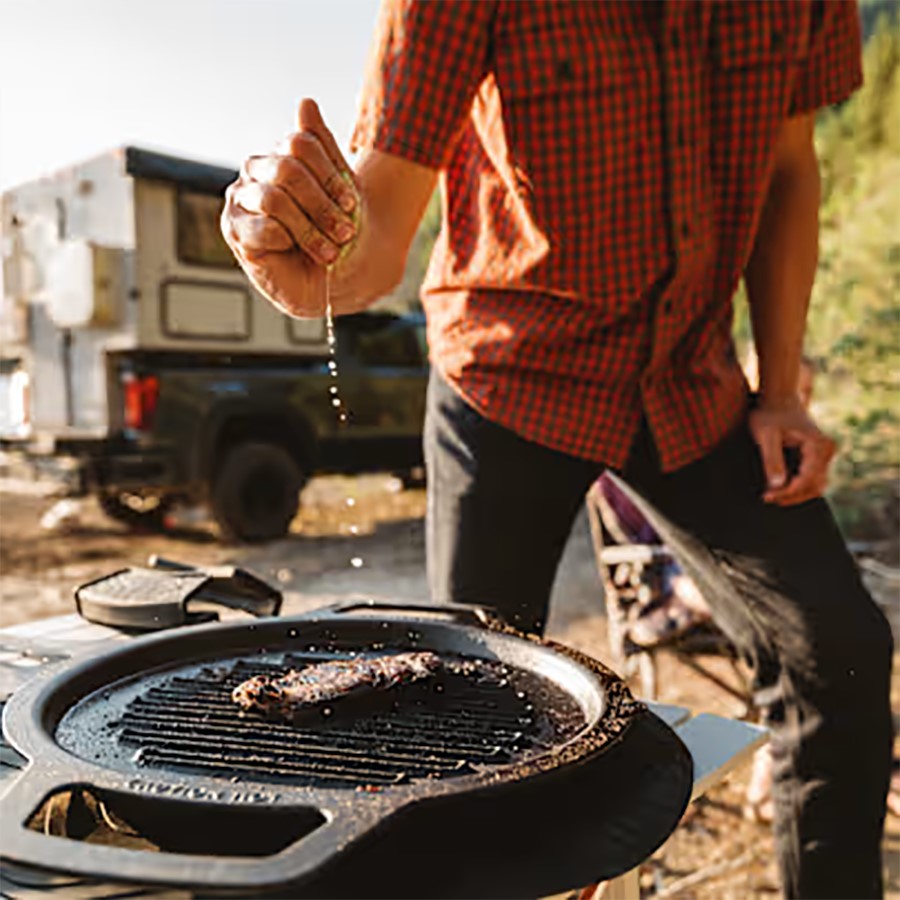 additioanl image for  Solostove Bonfire Cast(I)Grill Top+Adapt 