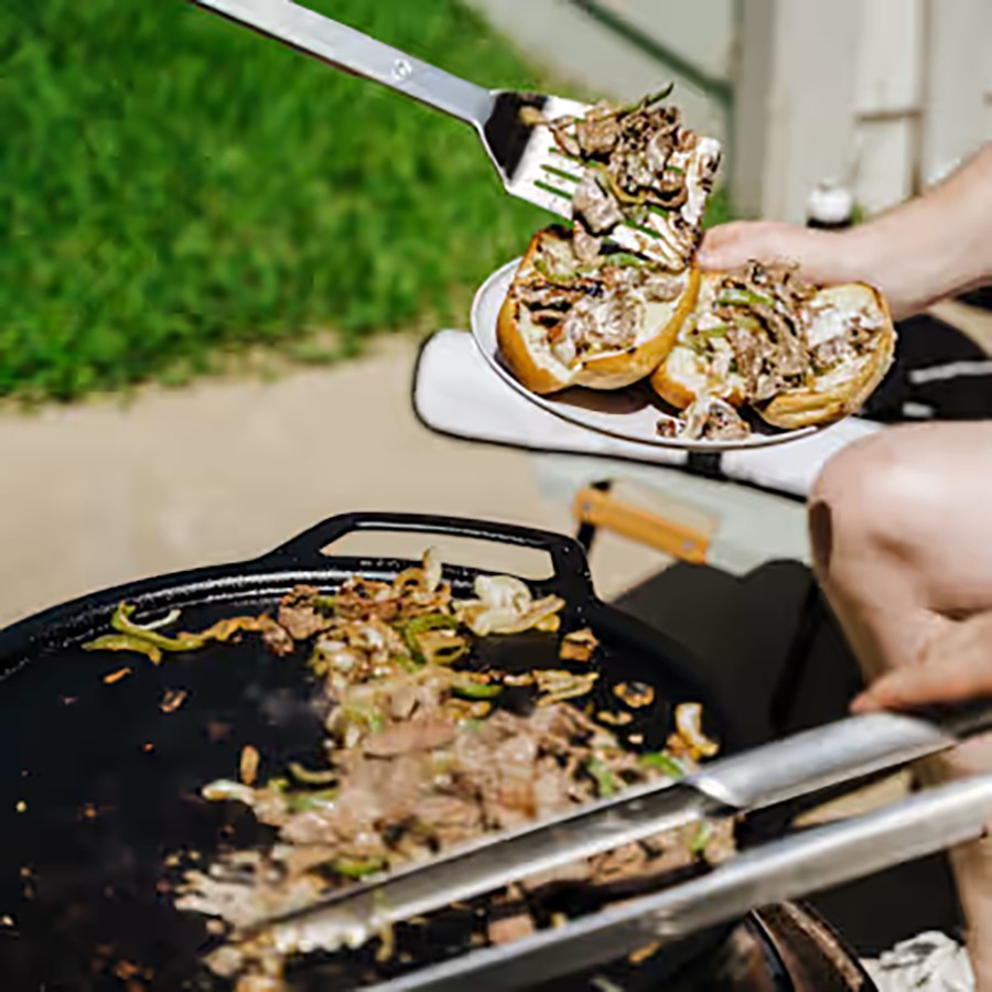 additioanl image for  Solostove Yukon Cast Iron Griddle TopHub 