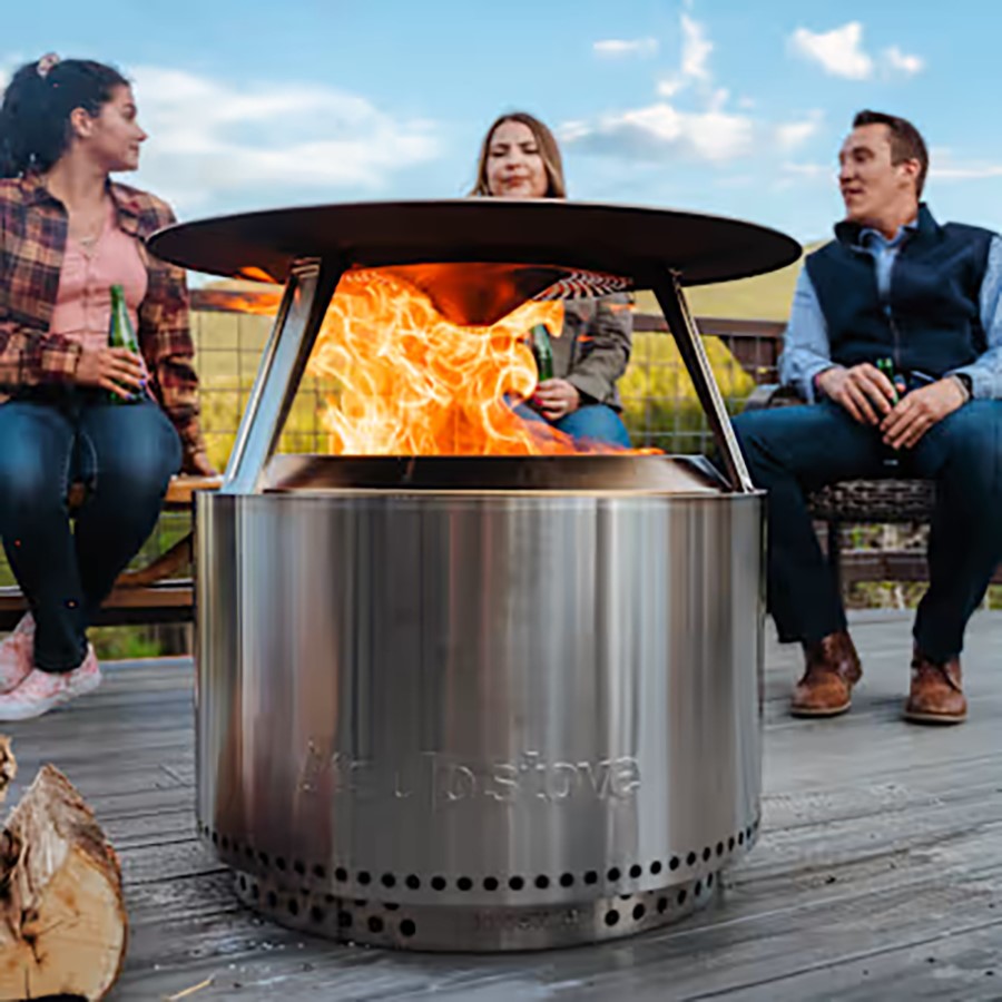 additioanl image for  Solostove Heat Deflector for Bonfire 