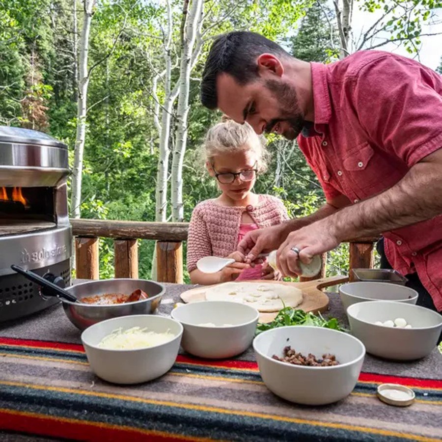 additioanl image for  Solostove Gas Powered Pizza Oven 