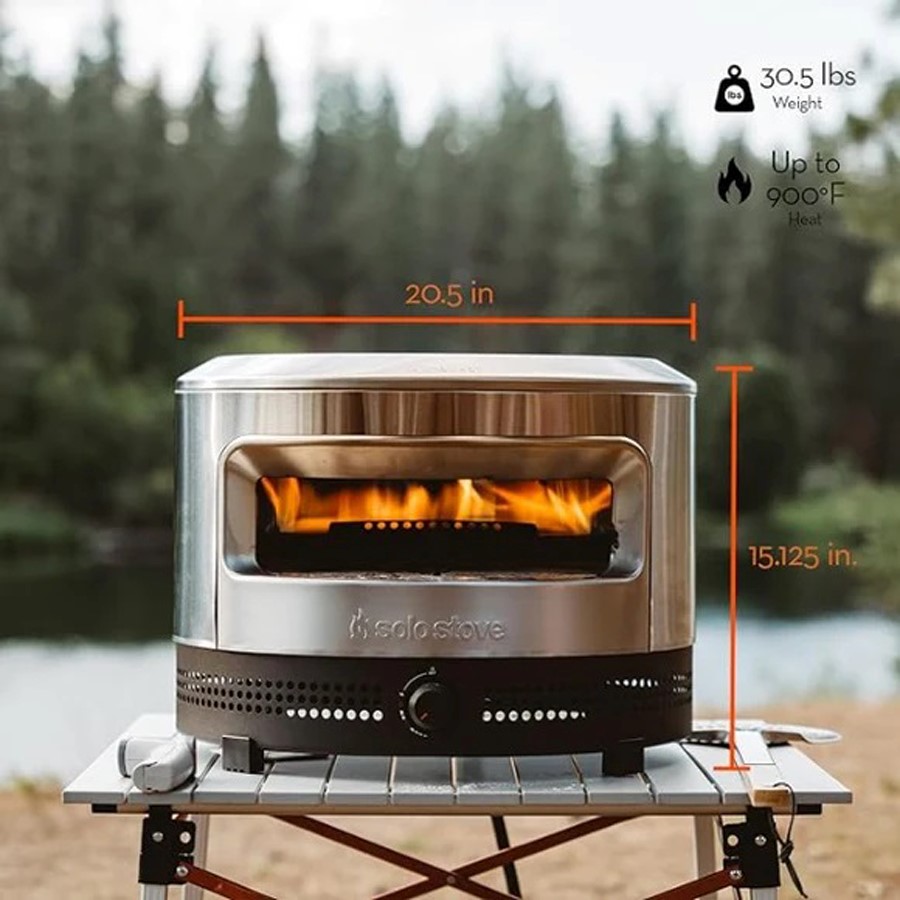 additioanl image for  Solostove Gas Powered Pizza Oven 