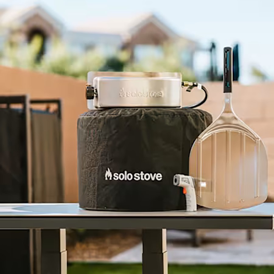additioanl image for  Solostove Pi Pizza Oven Cover Black 