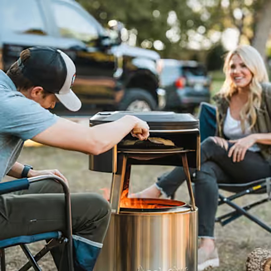 additioanl image for  Solostove Stainless Pizza Turner 2.0 