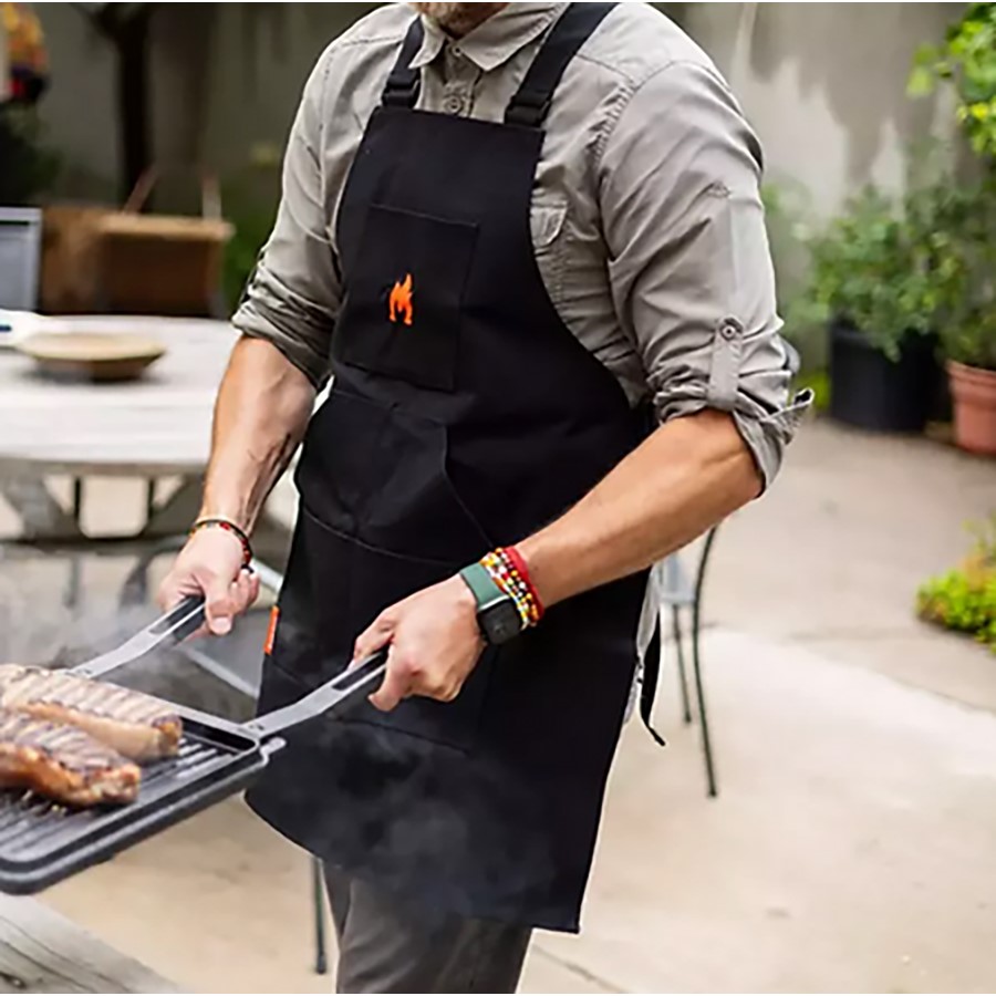 additioanl image for  Solo Stove Black Canvas Apron 