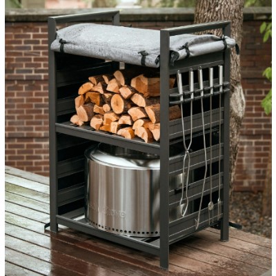 additioanl image for  Solostove Fire Pit Station Grey 