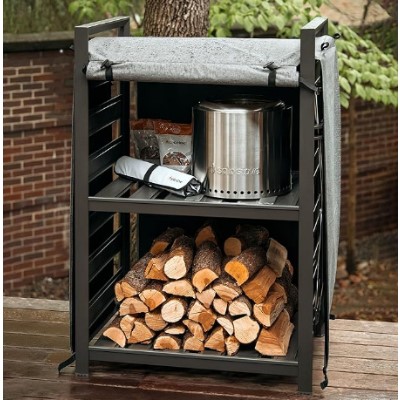 additioanl image for  Solostove Fire Pit Station Grey 