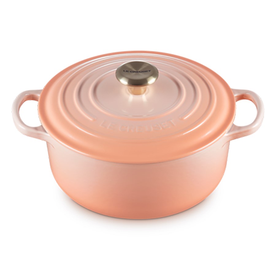 additioanl image for  Le Creuset Round Casserole Peche 20 cm 