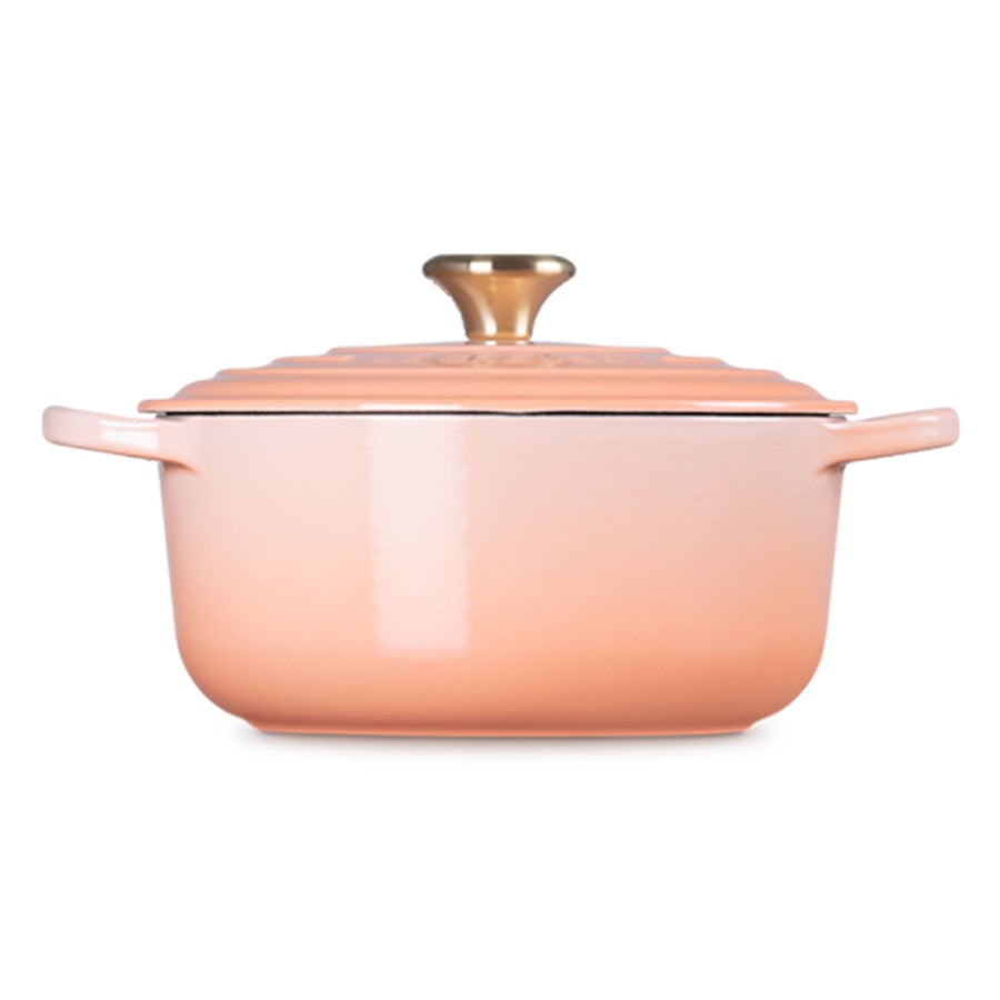 additioanl image for  Le Creuset Round Casserole Peche 20 cm 