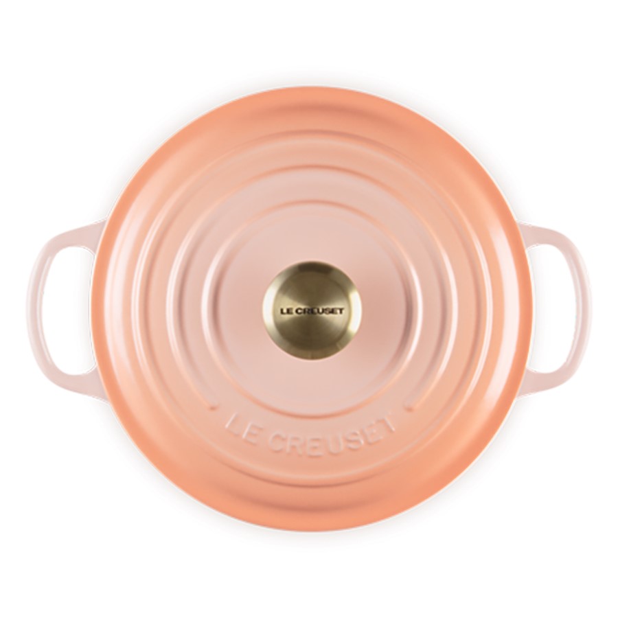 additioanl image for  Le Creuset Round Casserole Peche 20 cm 