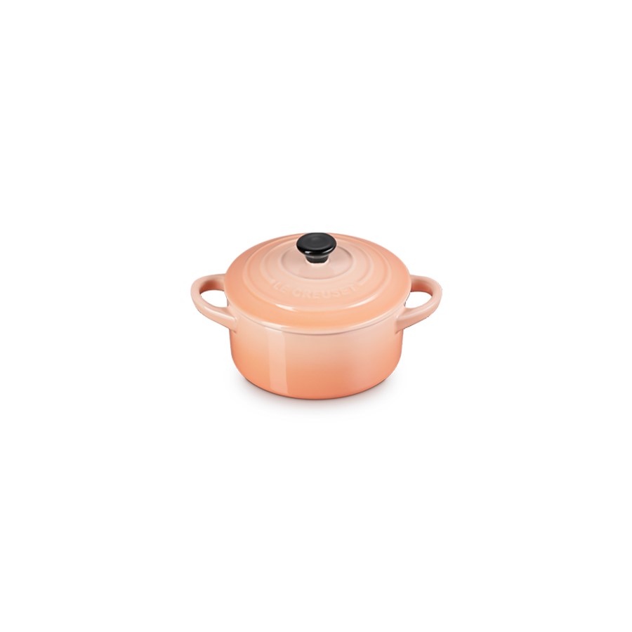 additioanl image for  Le Creuset Rd. Mini Cocotte Peche 10 cm 