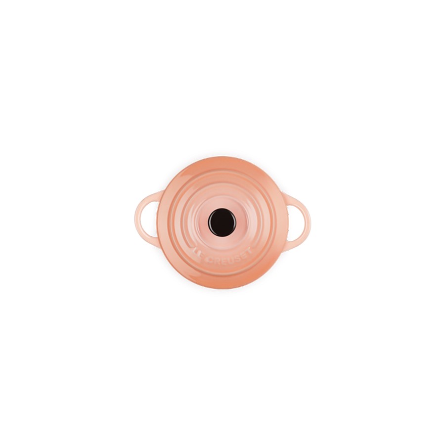 additioanl image for  Le Creuset Rd. Mini Cocotte Peche 10 cm 